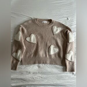 Valentine’s Day heart sweater size XS